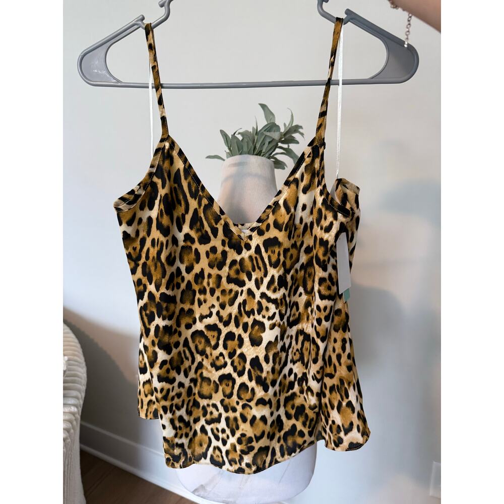 Abound Leopard Tank Top- size large